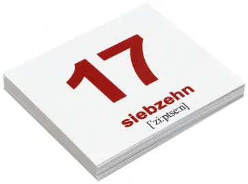 Носова, Епанова - Комплект карточек Мини-20 "die Zahlen/Числа" (немецкий язык) обложка книги