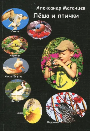 Александр Матанцев - Лёша и птички. Стихи для детей обложка книги