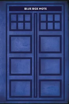 Blue Box Note. Космический блокнот обложка книги