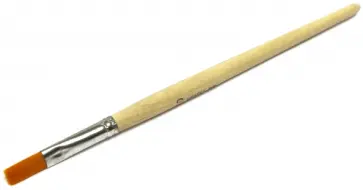 Кисть синтетическая  №10, плоская (С4162) обложка книги