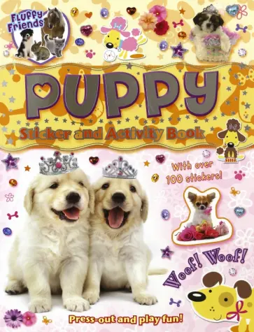 Puppy. Sticker & Activity book обложка книги