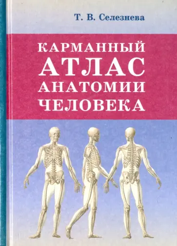 Т. Селезнева - Карманный атлас анатомии человека Т. Селезнева - Карманный атлас анатомии человека обложка книги