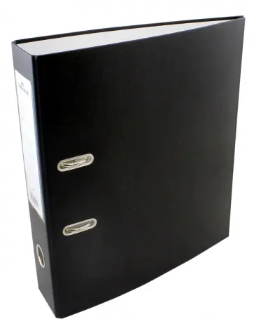 Папка-регистратор, A4, черная Папка-регистратор, A4, черная обложка книги
