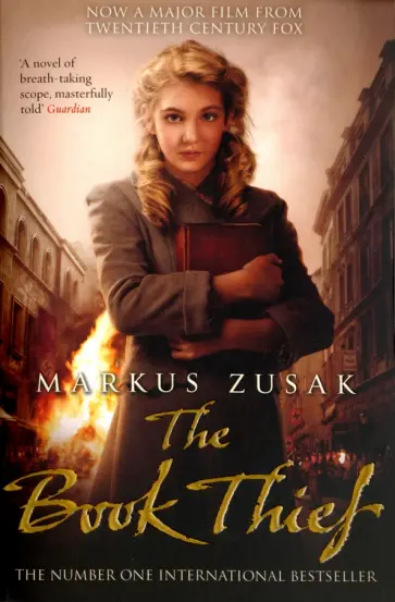 Markus Zusak - The Book Thief обложка книги