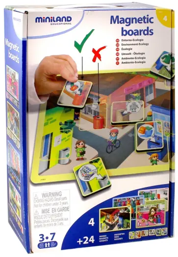 Обучающая магнитная игра "Экология" (31953) обложка книги