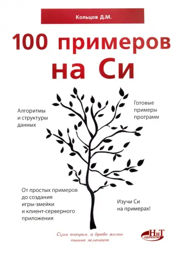 Д. Кольцов - 100 примеров на СИ обложка книги