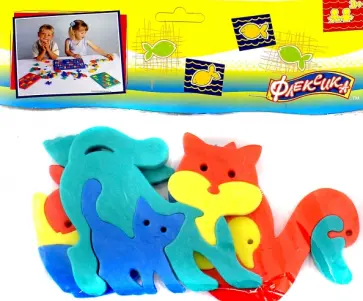 Мозаика "Фигурки животных №2" (3 штуки) (45372) Мозаика "Фигурки животных №2" (3 штуки) (45372) обложка книги