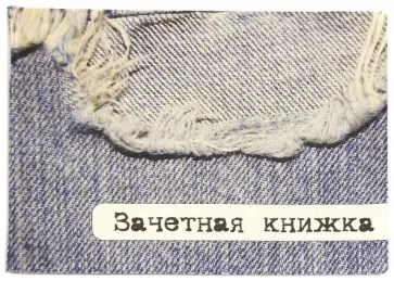 Обложка для зачетки "Джинса" (042002обл290008) Обложка для зачетки "Джинса" (042002обл290008) обложка книги