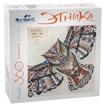 Пазл-360 Арт-терапия Сова обложка книги