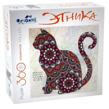 Пазл-360. Арт-терапия. Кошка обложка книги