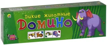 Домино "ДИКИЕ ЖИВОТНЫЕ" (ИН-0340) обложка книги