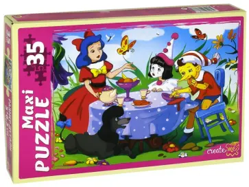 Пазлы-35 maxi "СКАЗКИ ДЕТСТВА" (ПМ-7138) обложка книги