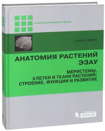 Рэй Эверт - Анатомия растений Эзау. Меристемы, клетки и ткани растений: строение, функции и развитие Рэй Эверт - Анатомия растений Эзау. Меристемы, клетки и ткани растений: строение, функции и развитие обложка книги