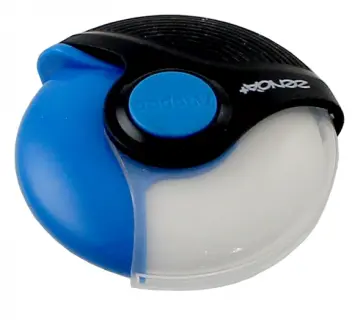 Ластик ZENOA круглый в футляре, цвет в ассортименте (123211) обложка книги