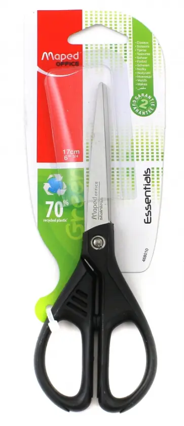 Ножницы, 17 см Essentials Green, симметричные (468010) Ножницы, 17 см Essentials Green, симметричные (468010) обложка книги
