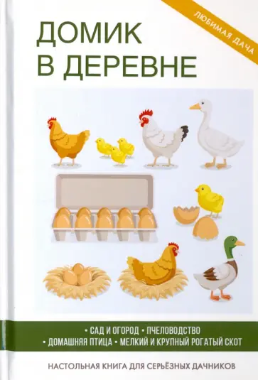 Домик в деревне обложка книги