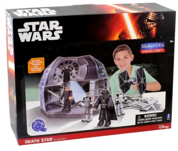 Конструктор из бумаги "Star Wars. Death Star" (12910) обложка книги