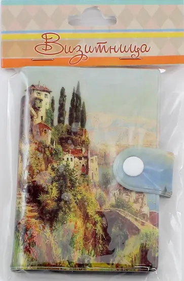 Визитница "Итальянский городок" (44875) обложка книги