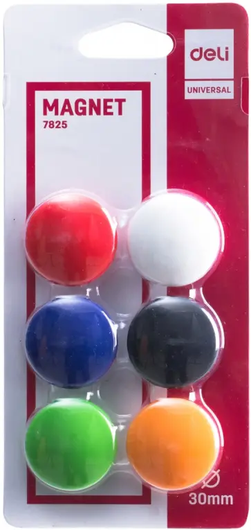 Набор магнитов для досок, 6 штук, в ассортименте обложка книги