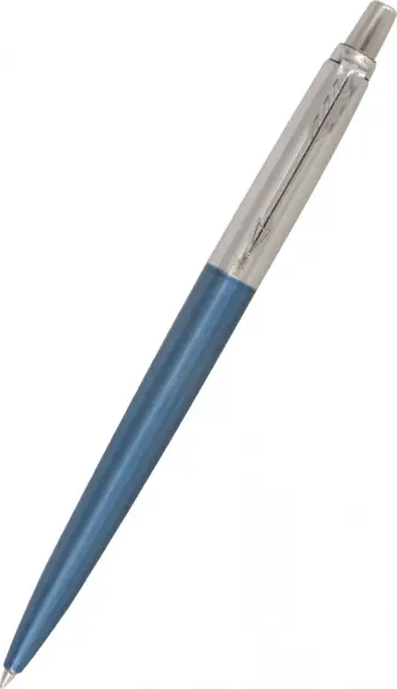 Ручка шариковая Jotter Core Waterloo Blue, синяя обложка книги