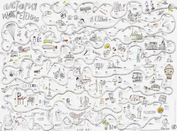 Елена Ольшванг - Плакат в тубусе "История изобретений" обложка книги