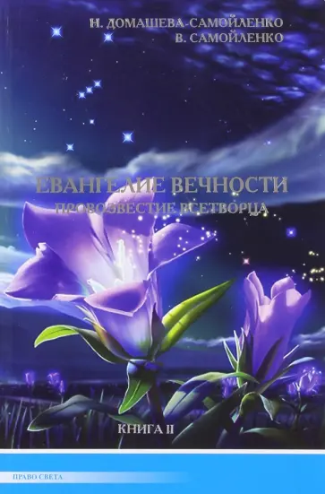 Домашева-Самойленко, Самойленко - Евангелие вечности. Провозвестие Всетворца. Книга 2 обложка книги