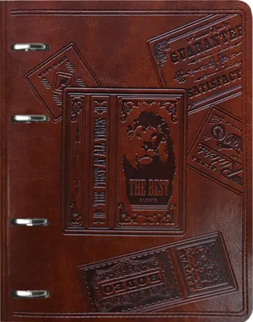 Тетрадь "Leon" (120 листов, на кольцах) (N587B) обложка книги