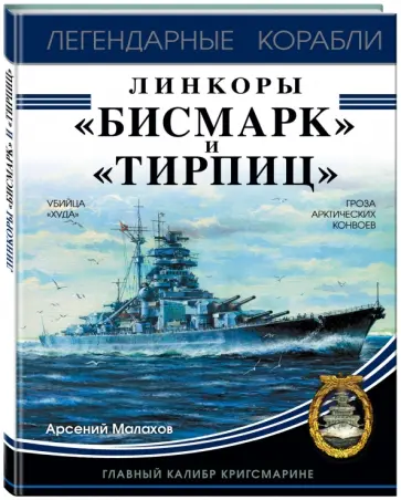 Арсений Малахов - Линкоры "Бисмарк" и "Тирпиц" обложка книги
