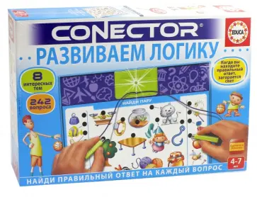 Электровикторина "Развиваем логику" Электровикторина "Развиваем логику" обложка книги