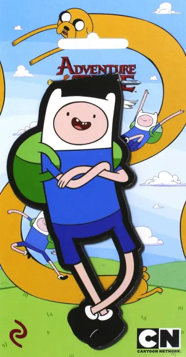 Закладка фигурная "Финн" обложка книги