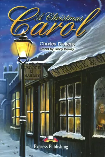 Charles Dickens - A Christmas Carol обложка книги