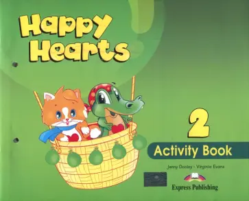 Evans, Дули - Happy Hearts 2. Activity Book. Рабочая тетрадь обложка книги