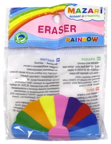 Ластик "Rainbow" (М-6764) обложка книги