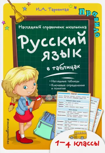 Ирина Таровитая - Русский язык в таблицах Ирина Таровитая - Русский язык в таблицах обложка книги