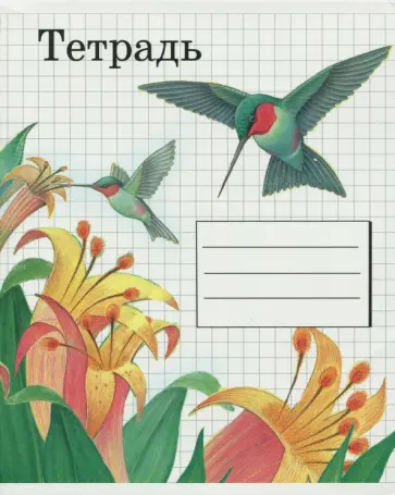 Тетрадь общая 48 листов, линейка обложка книги