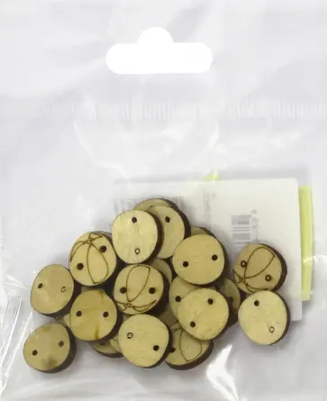 Набор пуговиц "Мяч средний" (25 штук) (П-2_3) обложка книги