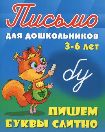 Пишем буквы слитно обложка книги