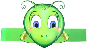 Маска-ободок "Кузнечик" (МА-10702) обложка книги