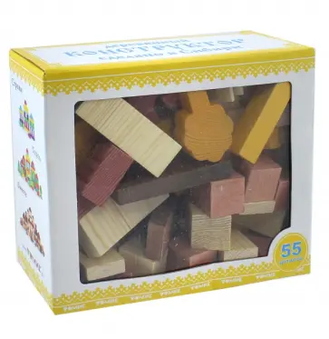 Конструктор "Краски дня. День" (55 деталей) (6674-22) обложка книги