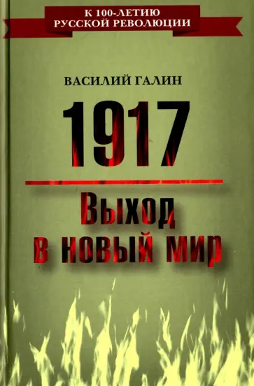 Василий Галин - 1917. Выход в новый мир обложка книги