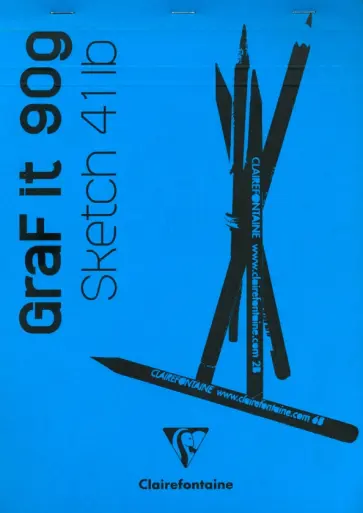 Блокнот для рисования "Graft It" (80 листов, А4, в ассортименте) (96623С) обложка книги
