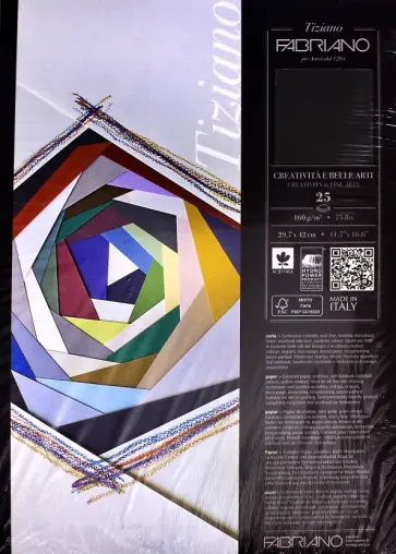 Бумага для пастели "Tiziano" (25 листов, А3,  №30) (72942130) Бумага для пастели "Tiziano" (25 листов, А3,  №30) (72942130) обложка книги