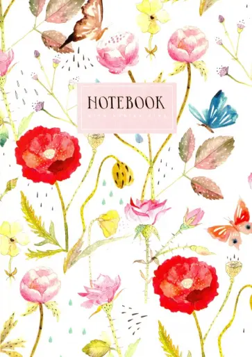 Тетрадь "Poppy" (24 листа, А5, линия, кремовые страницы) (1079250) обложка книги