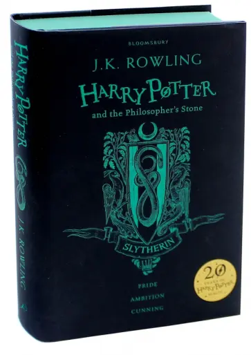 Joanne Rowling - Harry Potter and the Philosopher's Stone. Slytherin Edition обложка книги