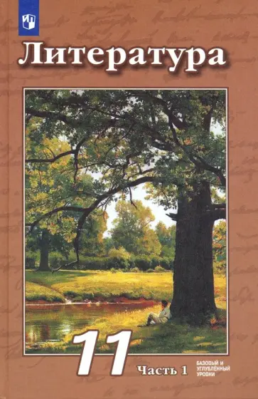 Чертов, Трубина - Литература. 11 класс. Учебник. Базовый и углубленный уровни. В 2-х частях. Часть 1 обложка книги