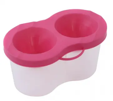 Стакан-непроливайка двойной, в ассортименте обложка книги