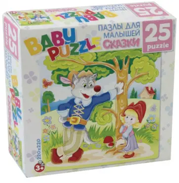 Пазл 25 элементов "Красная шапочка" (6316) обложка книги