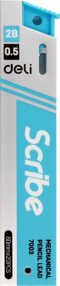 Грифель, 2B, 20 штук, в ассортименте Грифель, 2B, 20 штук, в ассортименте обложка книги