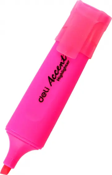 Маркер текстовой розовый обложка книги