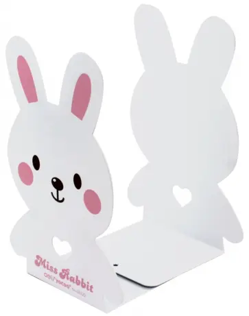 Подставка-ограничитель для книг "Rabbit", Комплект из 2 шт., в ассортименте (95422) обложка книги
